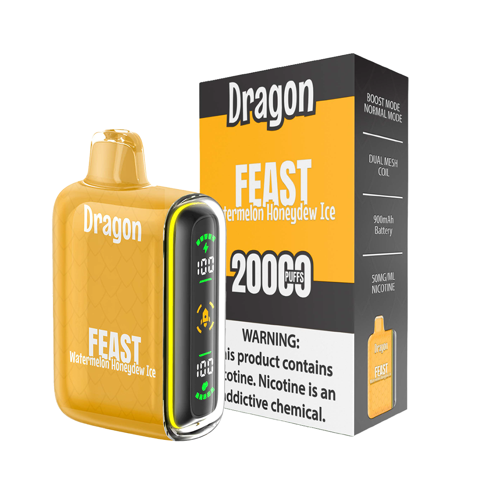 Dragon 5% Nicotine 20K Puffs Disposable - (FEAST - Watermelon