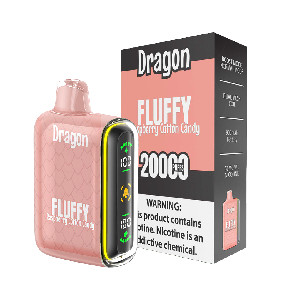 FLUFFY - Raspberry Cotton Candy