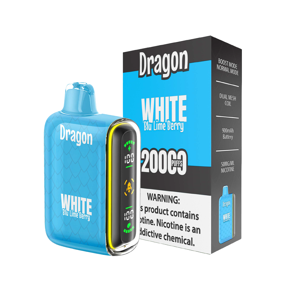 WHITE - Blu Lime Berry