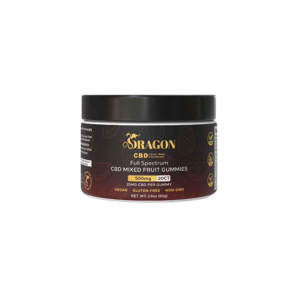 Dragon CBD Full Spectrum Gummies 500mg